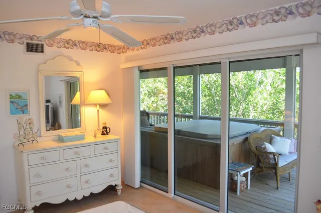 a spacious bathroom with a double vanity sink a mirror and a shower