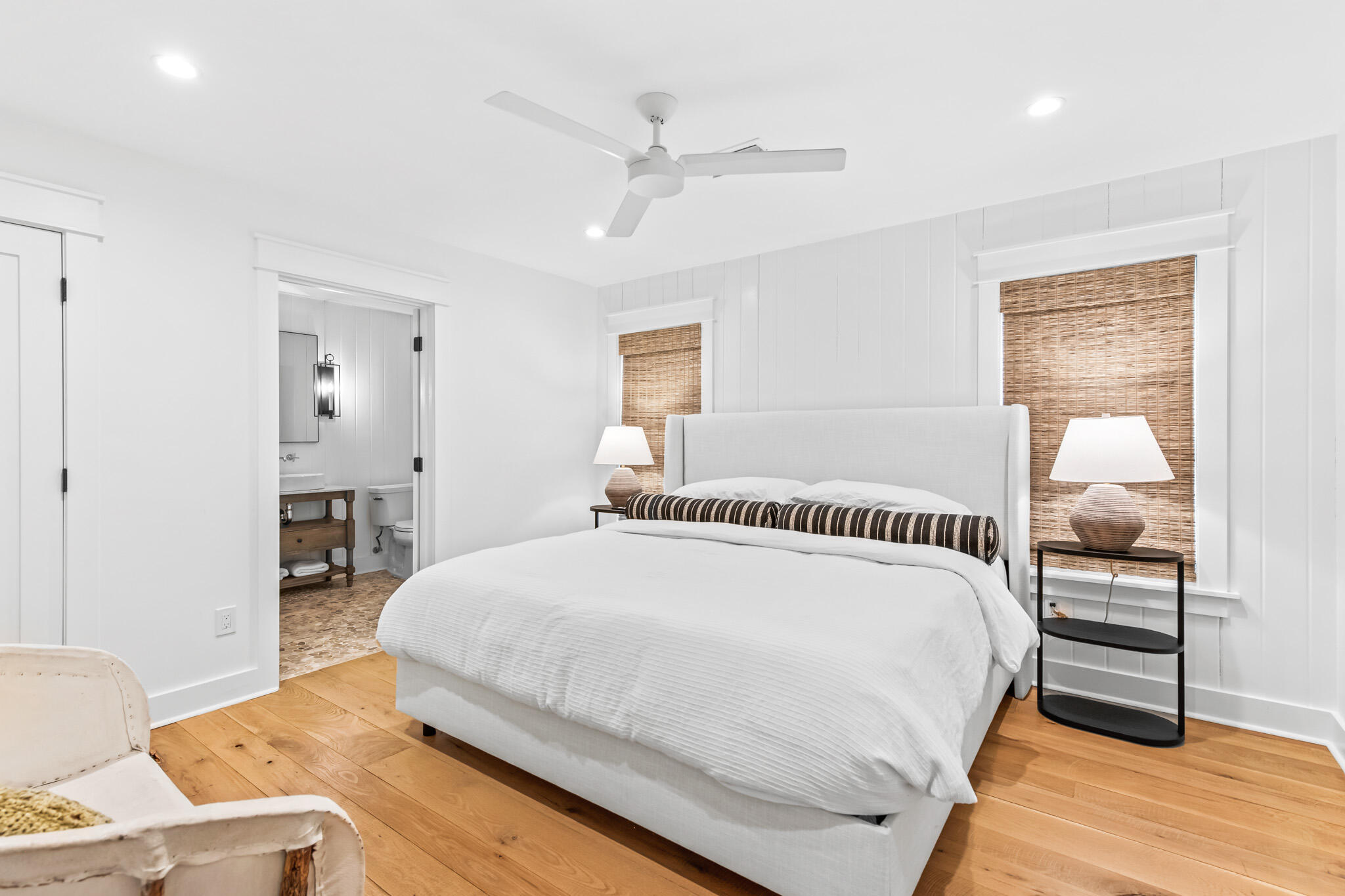 375 Defuniak Street Santa Rosa Beach, FL 32459 - Photo 31 of 94 a bedroom with a bed and a table