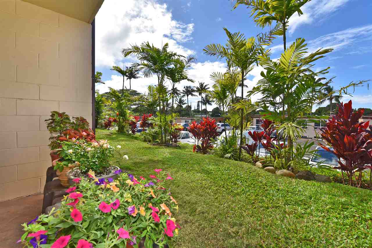 120 Hui Rd F, Unit B5 Lahaina, HI 96761 - Photo 19 of 28 a view of a flower in a garden