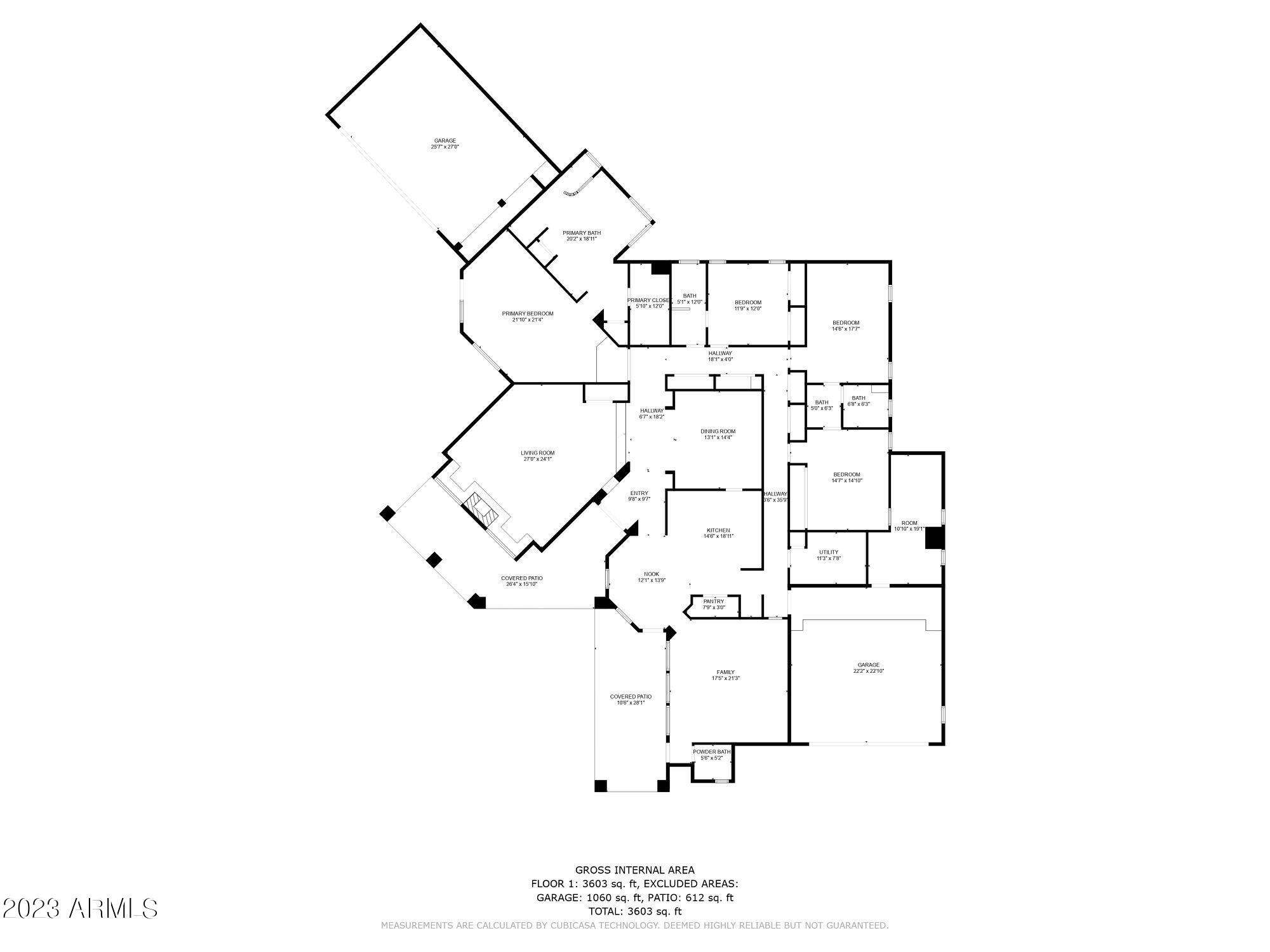 4554 East Pebble Ridge Road Paradise Valley, AZ 85253 - Photo 59 of 59 Sketch