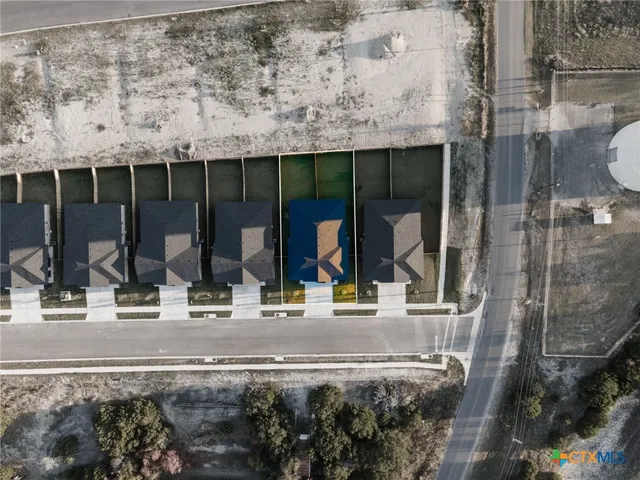 a view of building with entrance gate