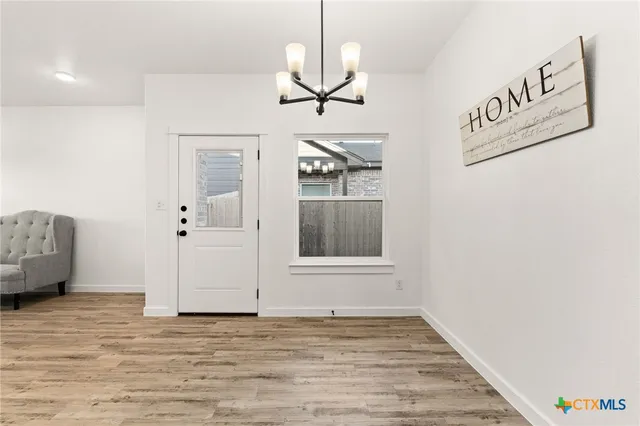 a view of an entryway