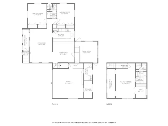 a view of empty room