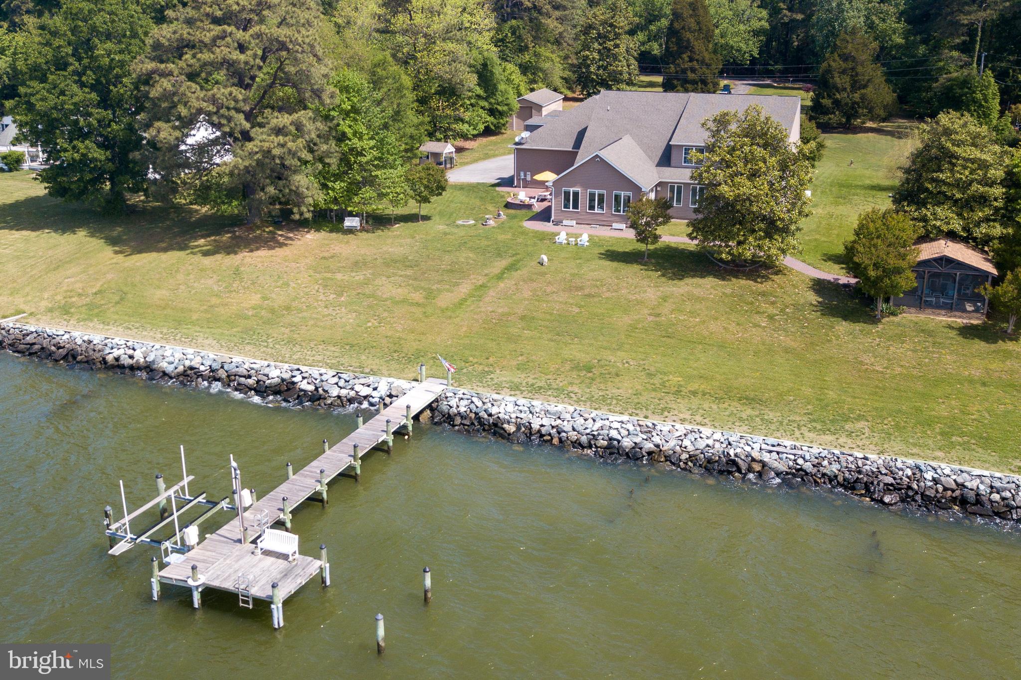 12195 Potomac View Road Newburg, MD 20664 - Photo 89 of 91 Arial View River Shore