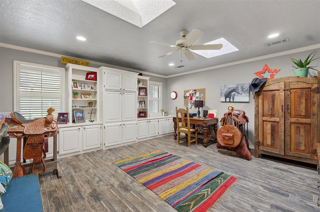 3030 Wager Road Flower Mound, TX 75028 - Photo 20 of 39 a bedroom with furniture and a window