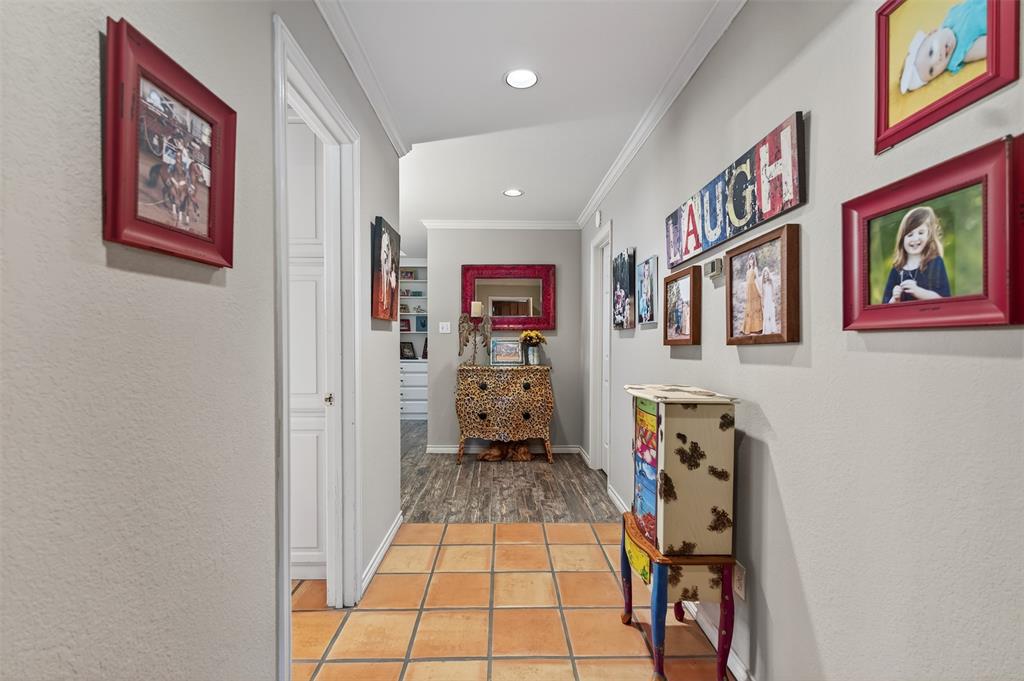 3030 Wager Road Flower Mound, TX 75028 - Photo 24 of 39 a view of a hallway with a workspace