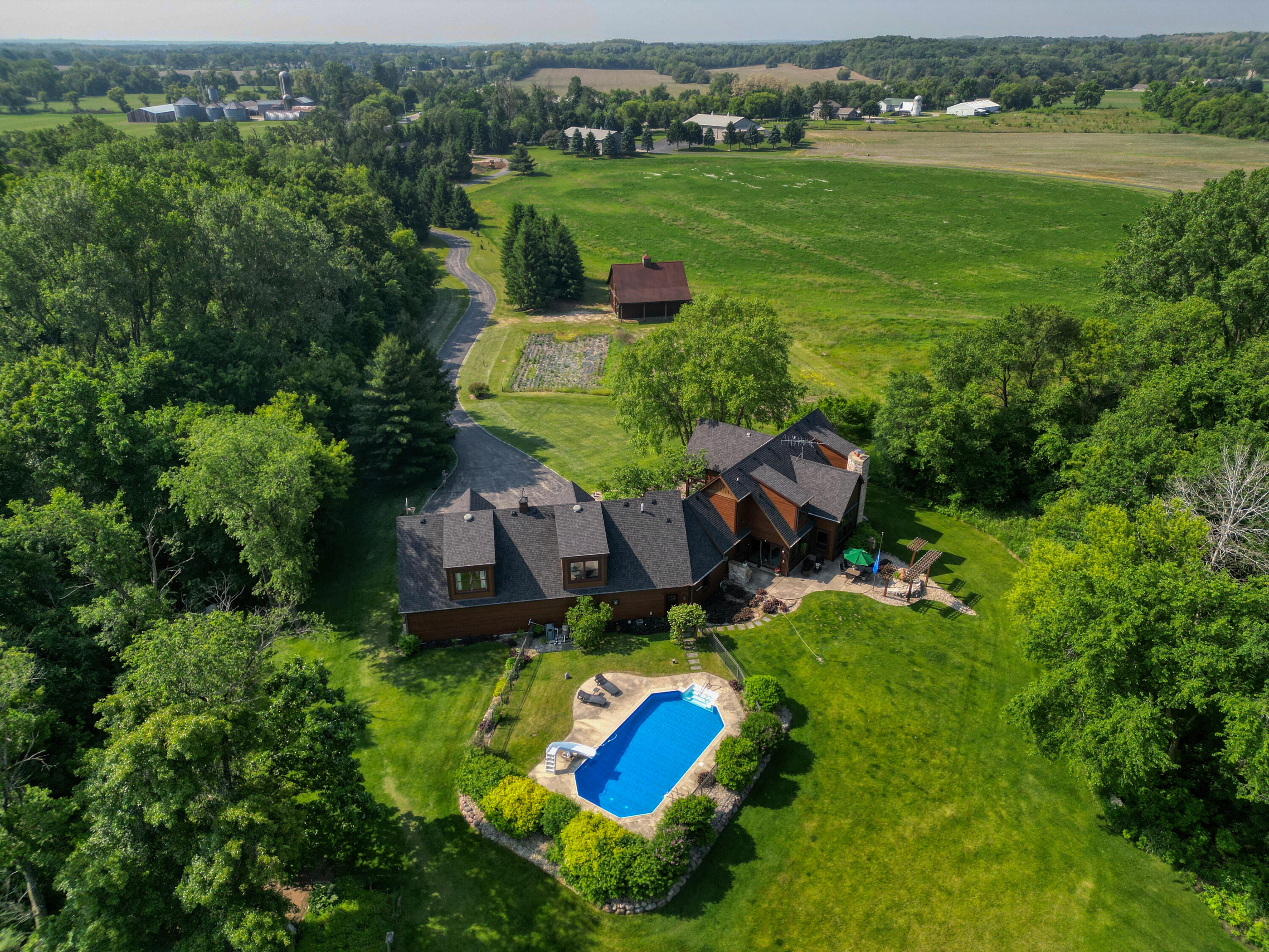 W395S3611 Hardscrabble Road Ottawa, WI 53118 - Photo 1 of 63 Breathtaking