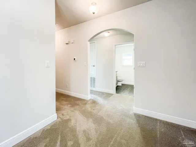 a view of empty room