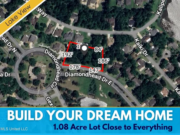$33,900 | Lot 1 East Diamondhead Drive East, Diamondhead, MS 39525