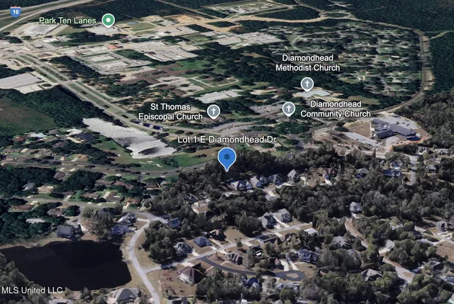 $54,000 | Lot 1 East Diamondhead Drive East, Diamondhead, MS 39525
