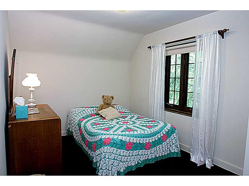 1397 Abers Creek Road Monroeville, PA 15146 - Photo 22 of 25 Bedroom. Bedroom 4, in the former servants quarters, is a spacious 14 x 10 . The window overlooks the backyard. Bedrooms 4 and 5 share a very spacious full bath.