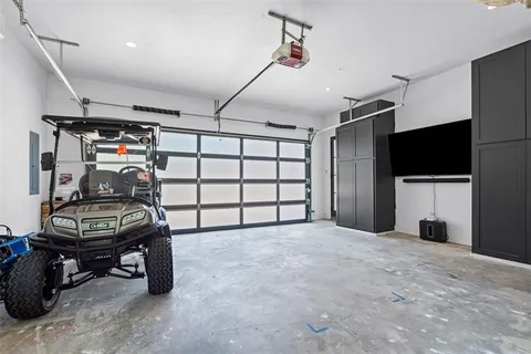 a view of a car garage