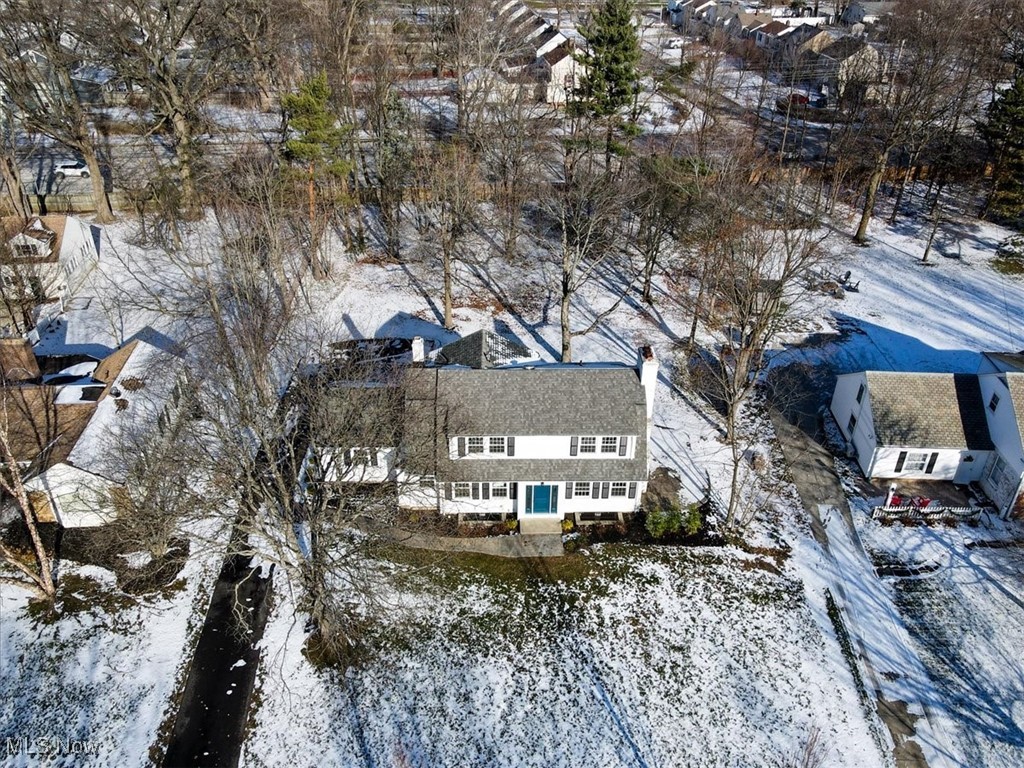 4891 Countryside Road Cleveland, OH 44124 - Photo 7 of 34 View of snowy aerial view