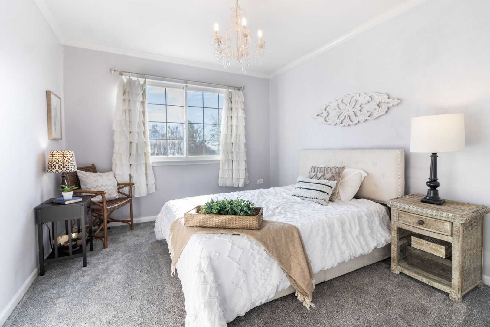 533 Mallard Lane, Unit D Sugar Grove, IL 60554 - Photo 10 of 12 a bedroom with a bed and a table