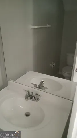 a bathroom with a sink