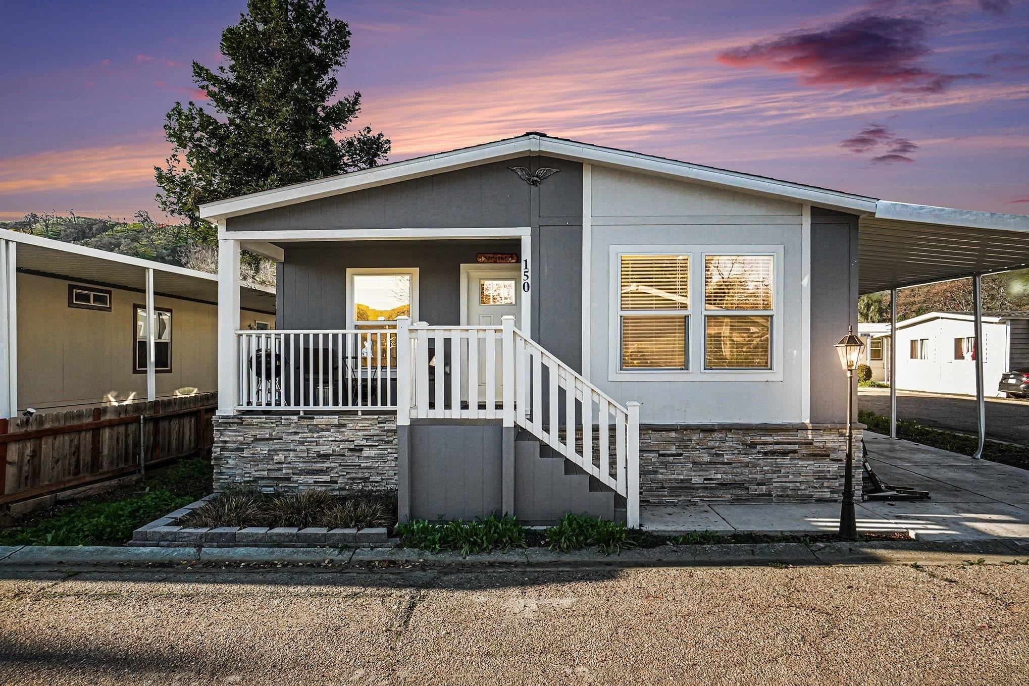 16711 Marsh Creek Road, Unit 150 Clayton, CA 94517 - Photo 1 of 19 a front view of a house with stairs