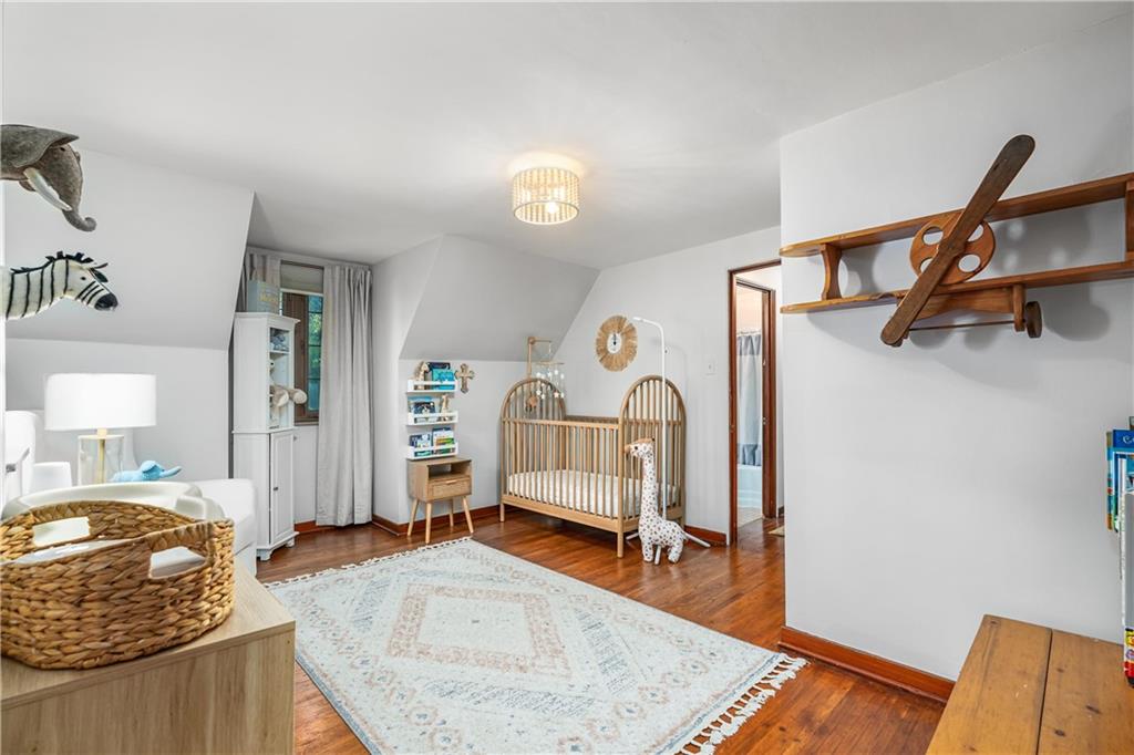 200 Stone Quarry Road Monaca, PA 15061 - Photo 25 of 45 a bedroom with furniture and a wooden floor