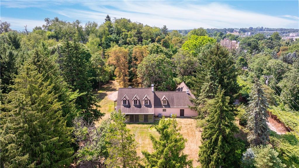 200 Stone Quarry Road Monaca, PA 15061 - Photo 41 of 45 an aerial view of a house with a yard basket ball court and outdoor seating