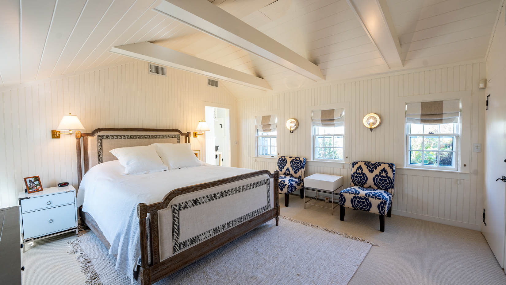 60 Cliff Road Nantucket, MA 02554 - Photo 27 of 54 a bedroom with a bed chair and window