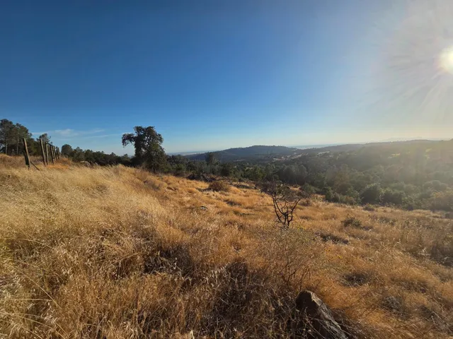 a view of mountain view with lots of trees