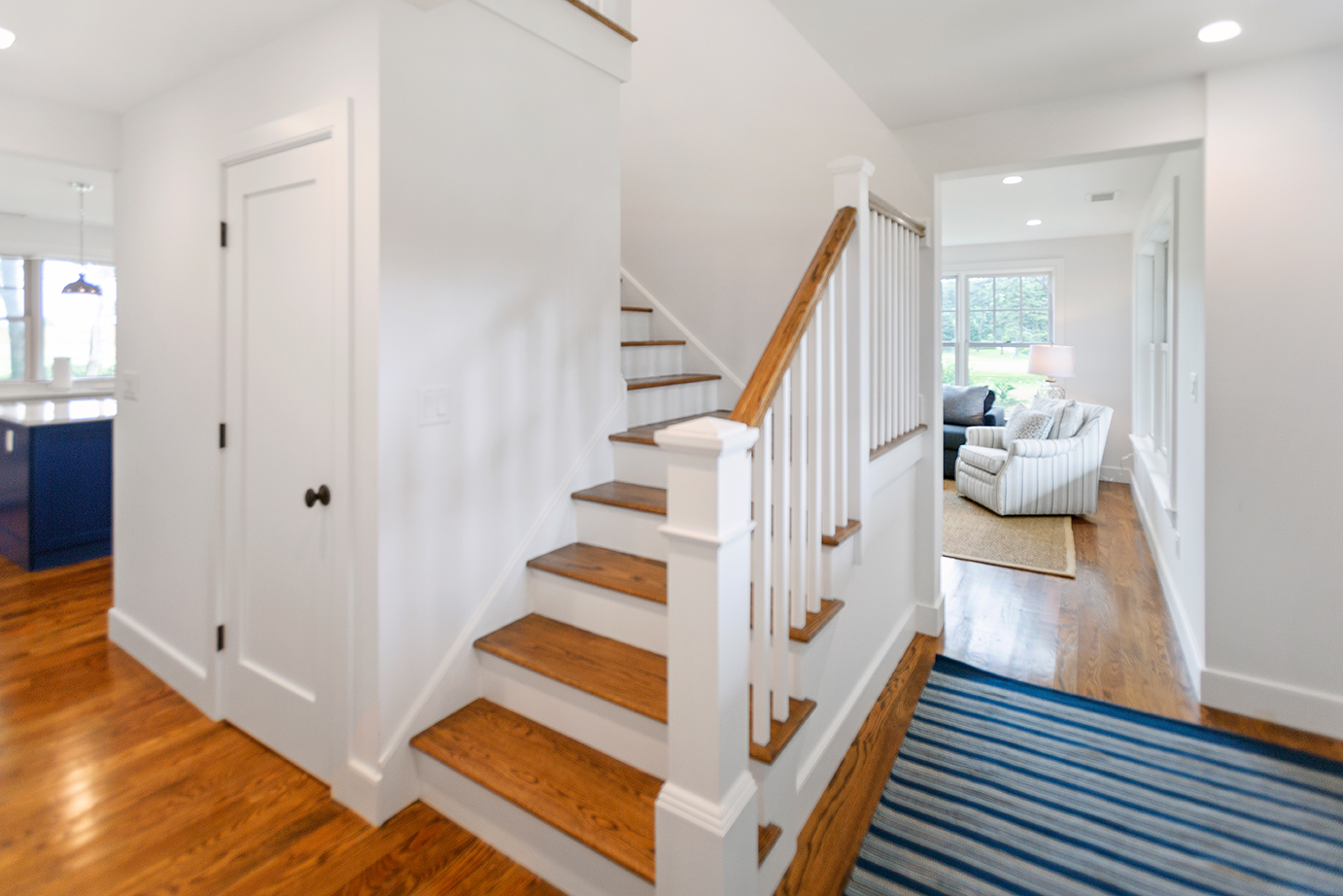 70 Curtis Lane Edgartown, MA 02539 - Photo 17 of 34 a view of entryway and hall with wooden floor