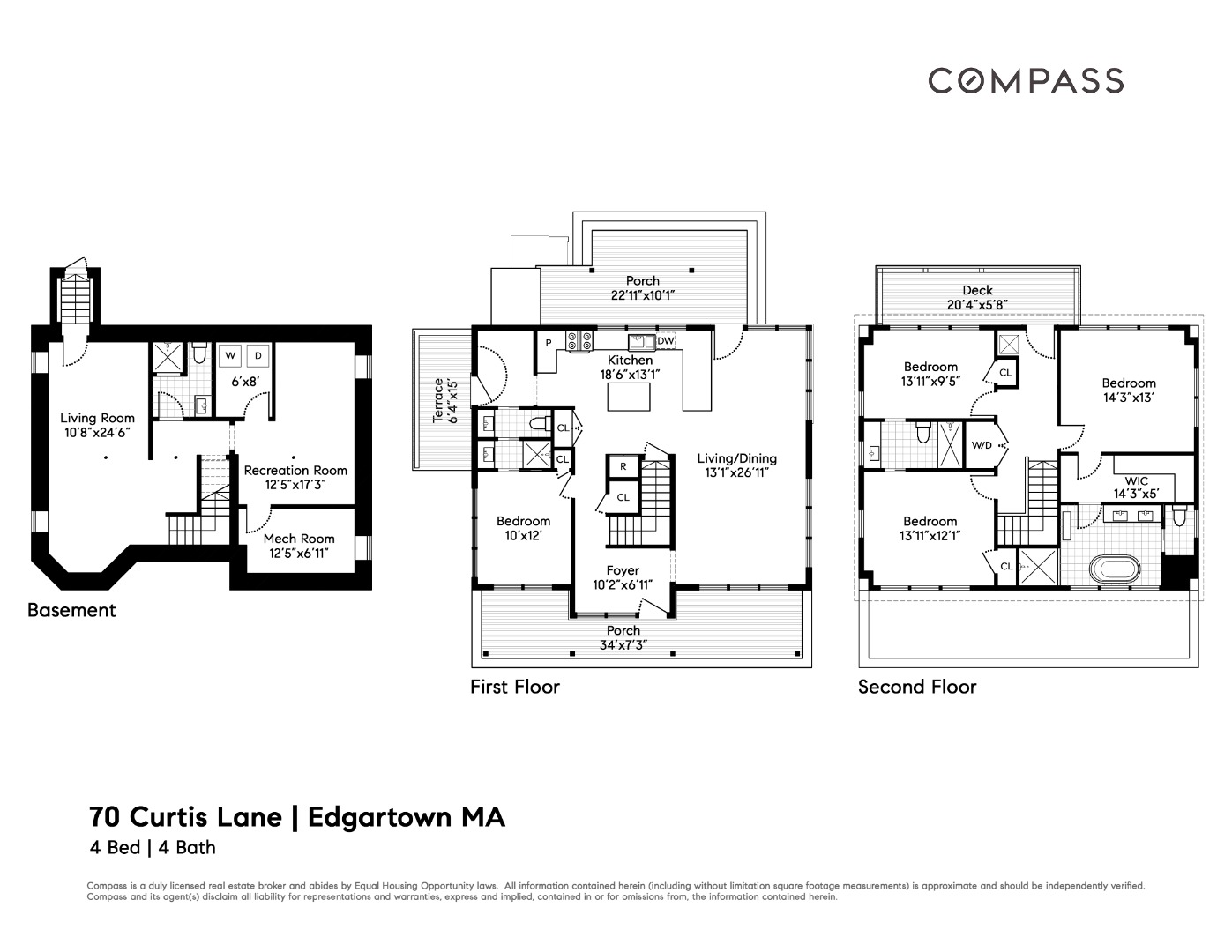 70 Curtis Lane Edgartown, MA 02539 - Photo 34 of 34 a black and white photo of a living room