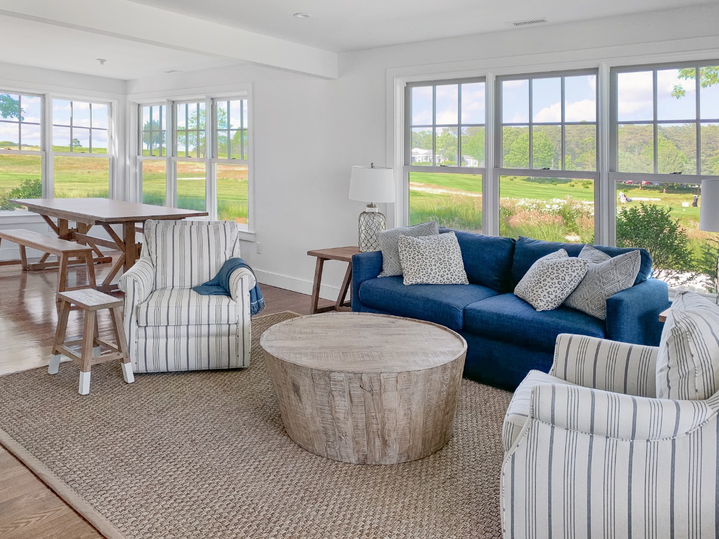 70 Curtis Lane Edgartown, MA 02539 - Photo 6 of 34 a living room with furniture and a large window
