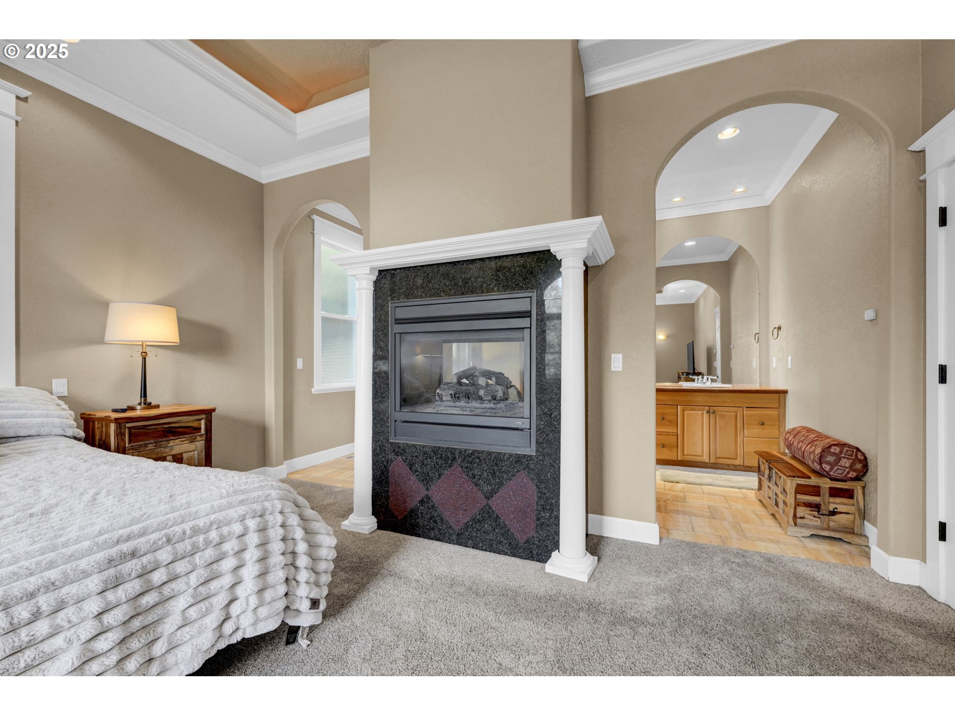 2375 Lasater Boulevard Eugene, OR 97405 - Photo 21 of 46 a bedroom with a bed and a view of kitchen