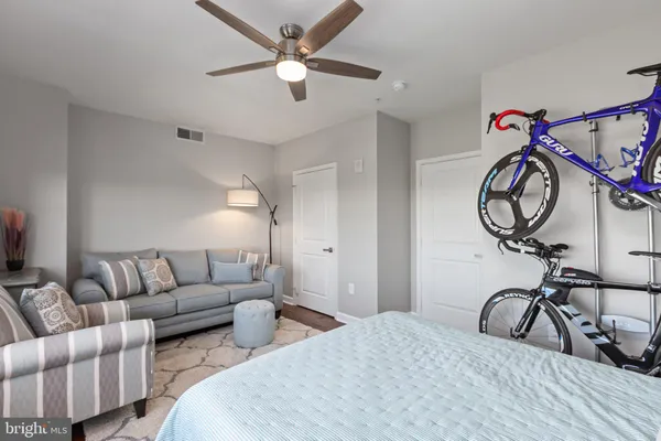 a room with storage and utility