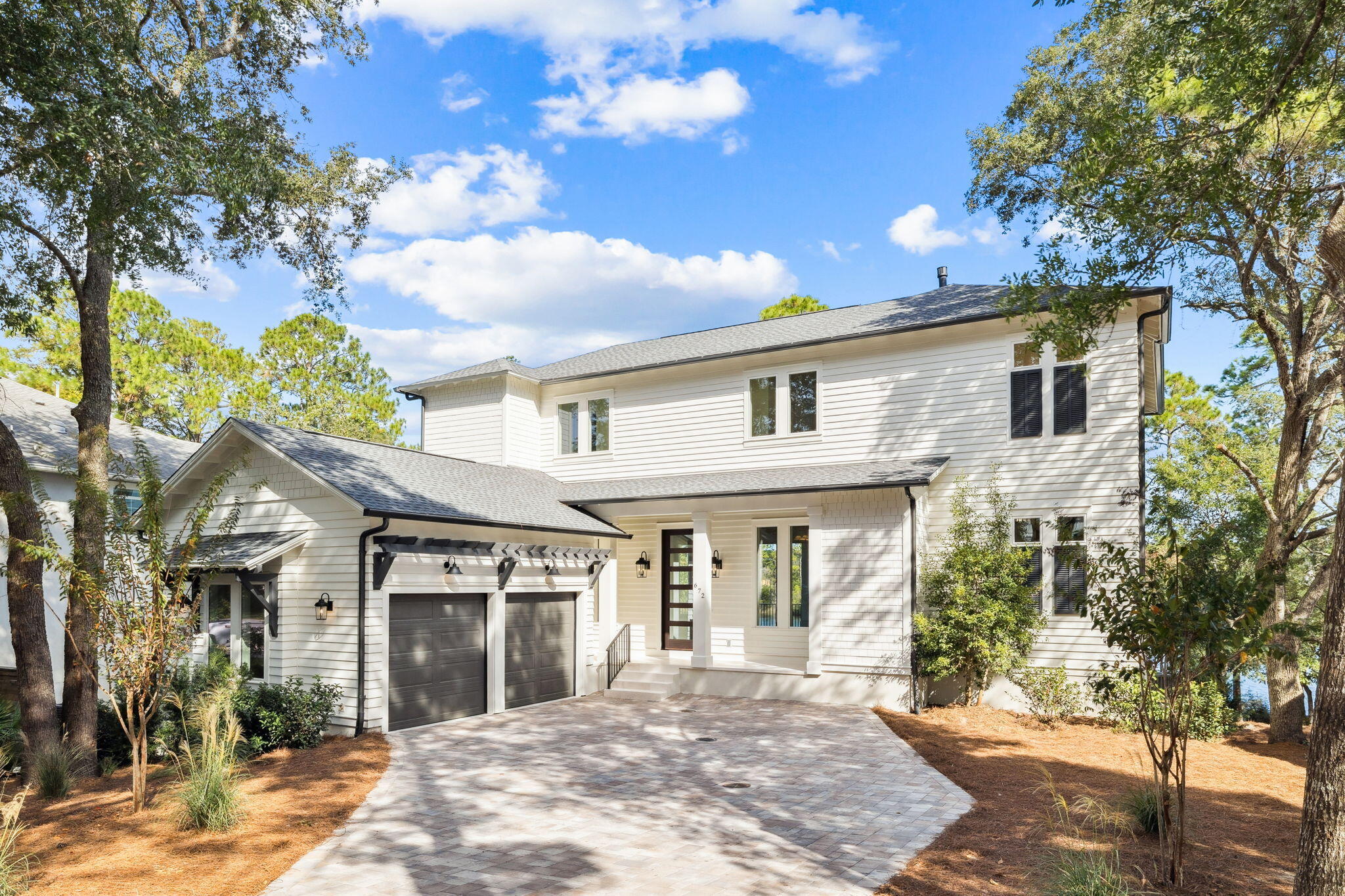 672 North Walton Lakeshore Dr Inlet Beach Inlet Beach, FL 32461 - Photo 70 of 88 front view of a house with a yard