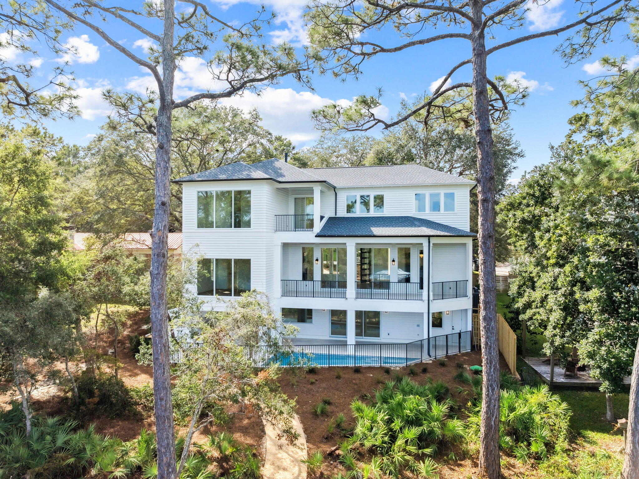 672 North Walton Lakeshore Dr Inlet Beach Inlet Beach, FL 32461 - Photo 80 of 88 front view of a house