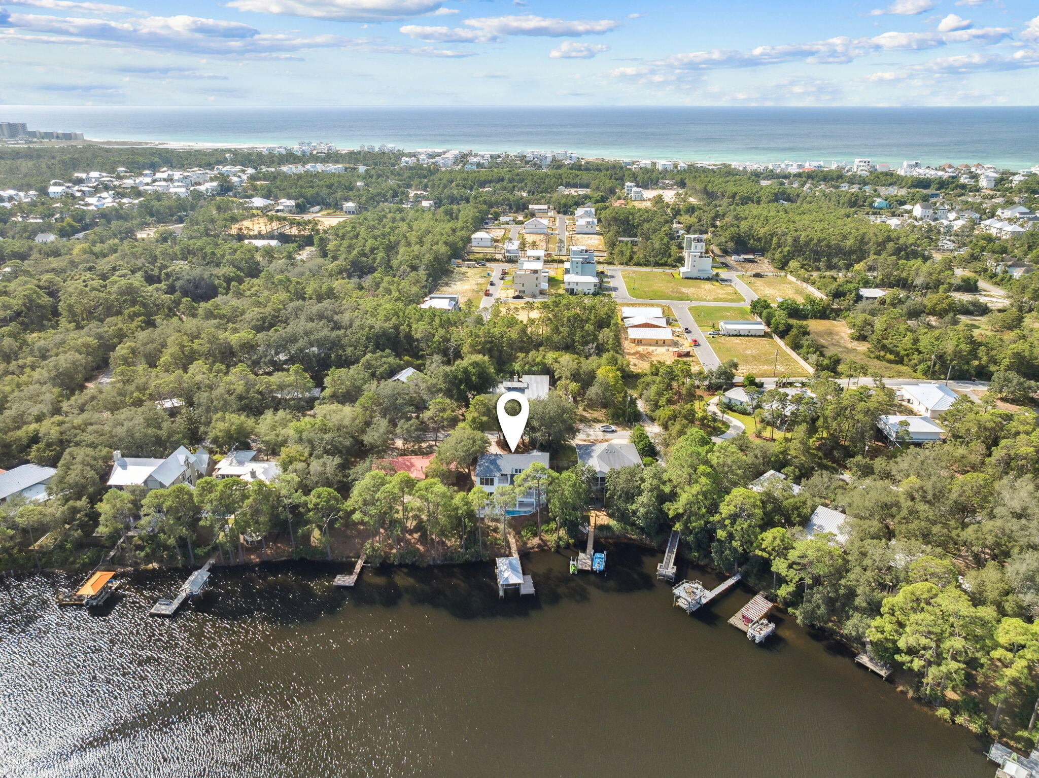672 North Walton Lakeshore Dr Inlet Beach Inlet Beach, FL 32461 - Photo 84 of 88 a view of a city