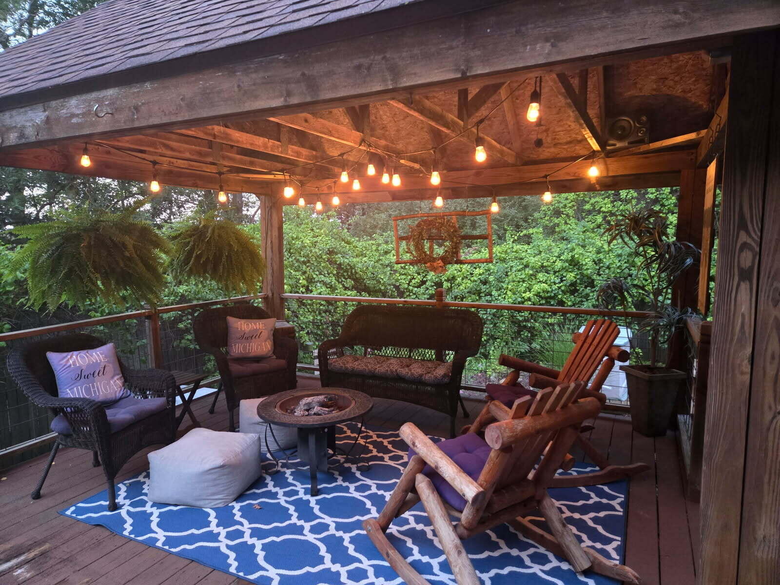 1384 Olson Road Manistee, MI 49660 - Photo 11 of 72 Back Deck