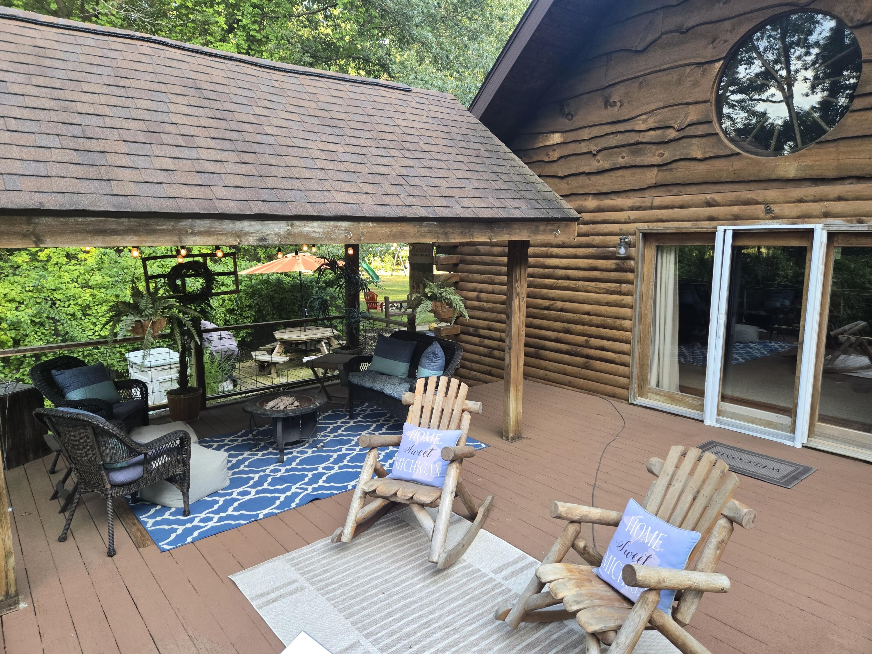 1384 Olson Road Manistee, MI 49660 - Photo 70 of 72 Back Deck