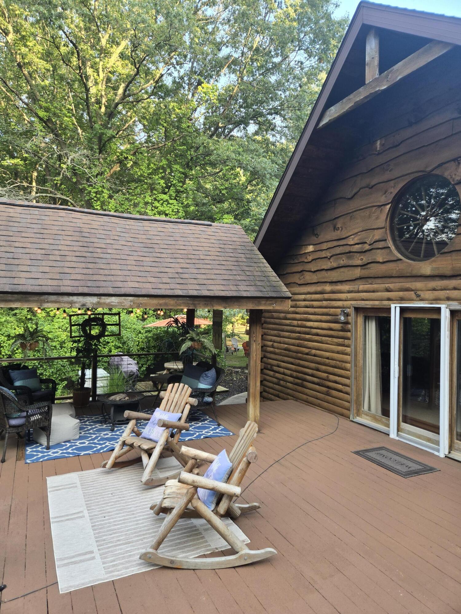 1384 Olson Road Manistee, MI 49660 - Photo 71 of 72 Back Deck