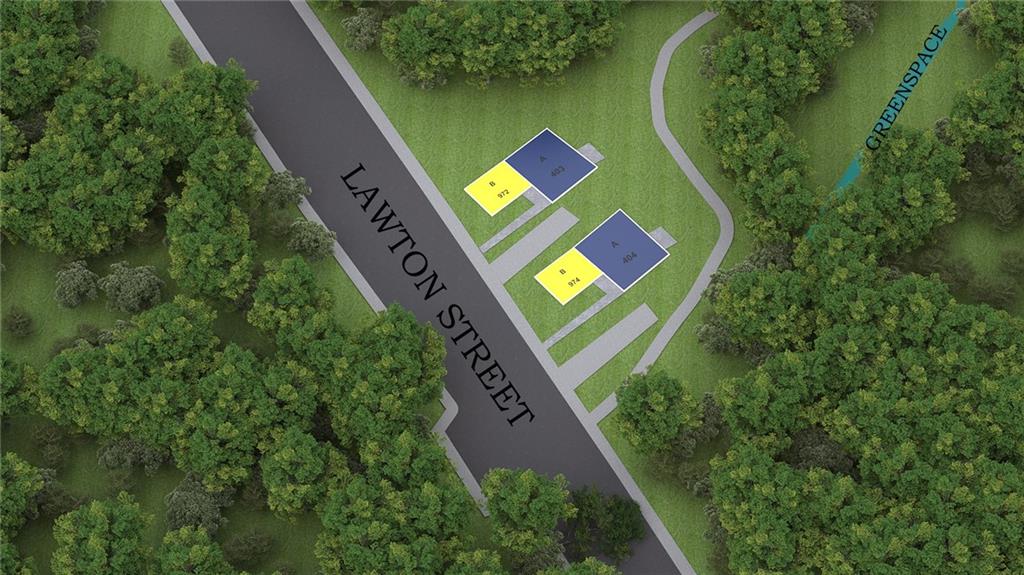 962 Lawton Street Southwest Atlanta, GA 30310 - Photo 4 of 14 an aerial view of a house