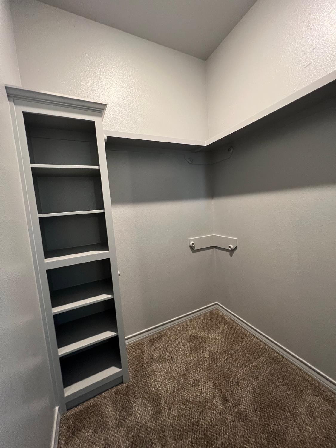 21402 County Road 2140 Lubbock, TX 79423 - Photo 16 of 23 a view of walk in closet with empty racks