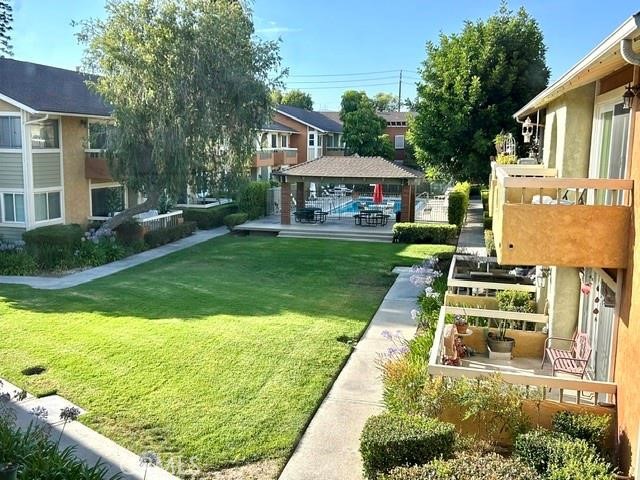16040 Leffingwell Road, Unit 30 Whittier, CA 90603 - Photo 4 of 25 Pool view from balcony