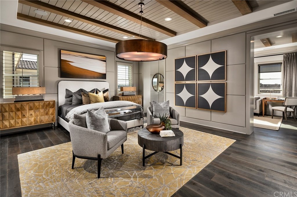 6159 Summit Crest Circle San Diego, CA 92130 - Photo 4 of 7 Master Bedroom and retreat. Home is still under construction, photos of model home not actual home for sale.