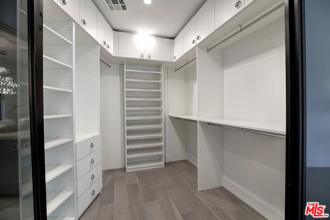3712 Berry Drive Studio City, CA 91604 - Photo 12 of 50 a view of walk in closet with empty racks