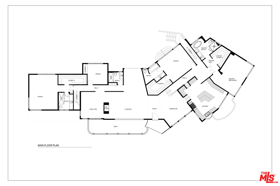 3712 Berry Drive Studio City, CA 91604 - Photo 30 of 50 a picture of a floor plan