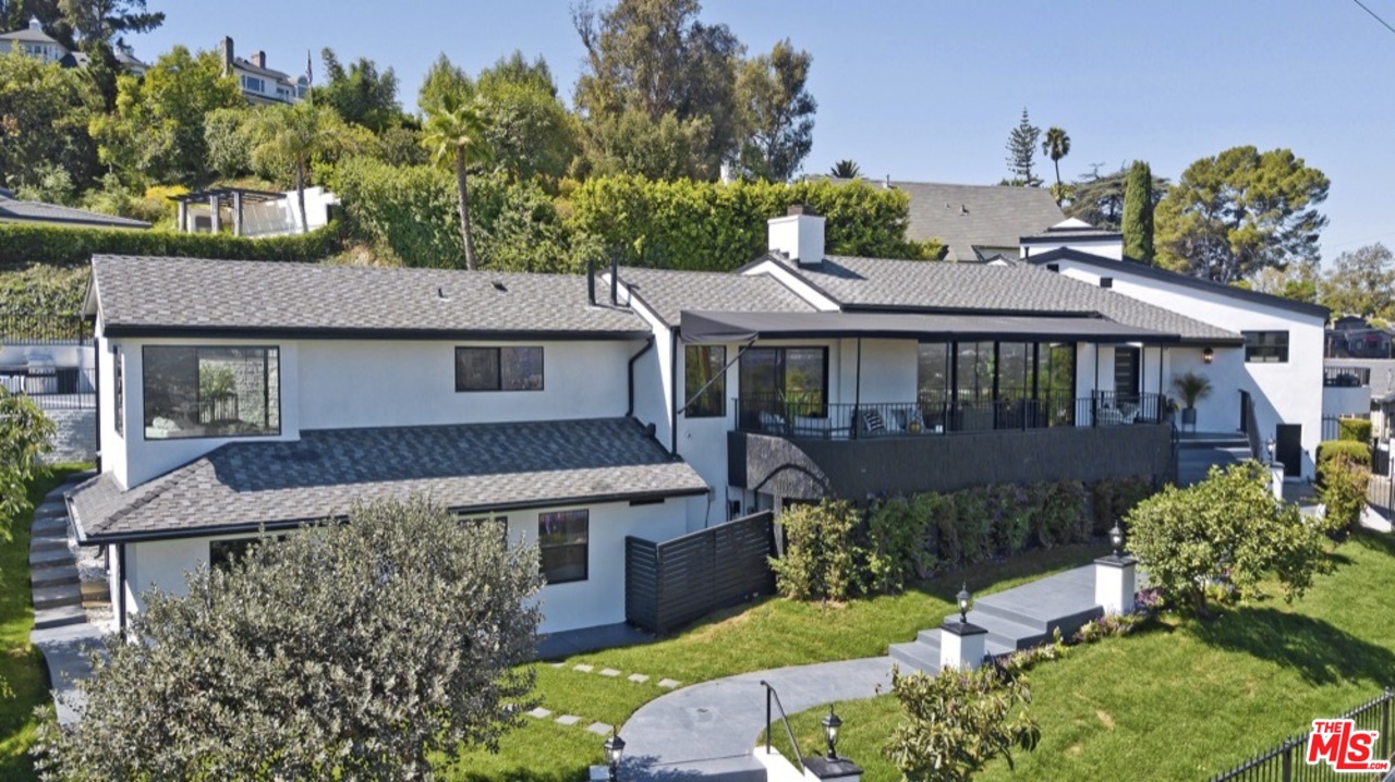 3712 Berry Drive Studio City, CA 91604 - Photo 48 of 50 a aerial view of a house