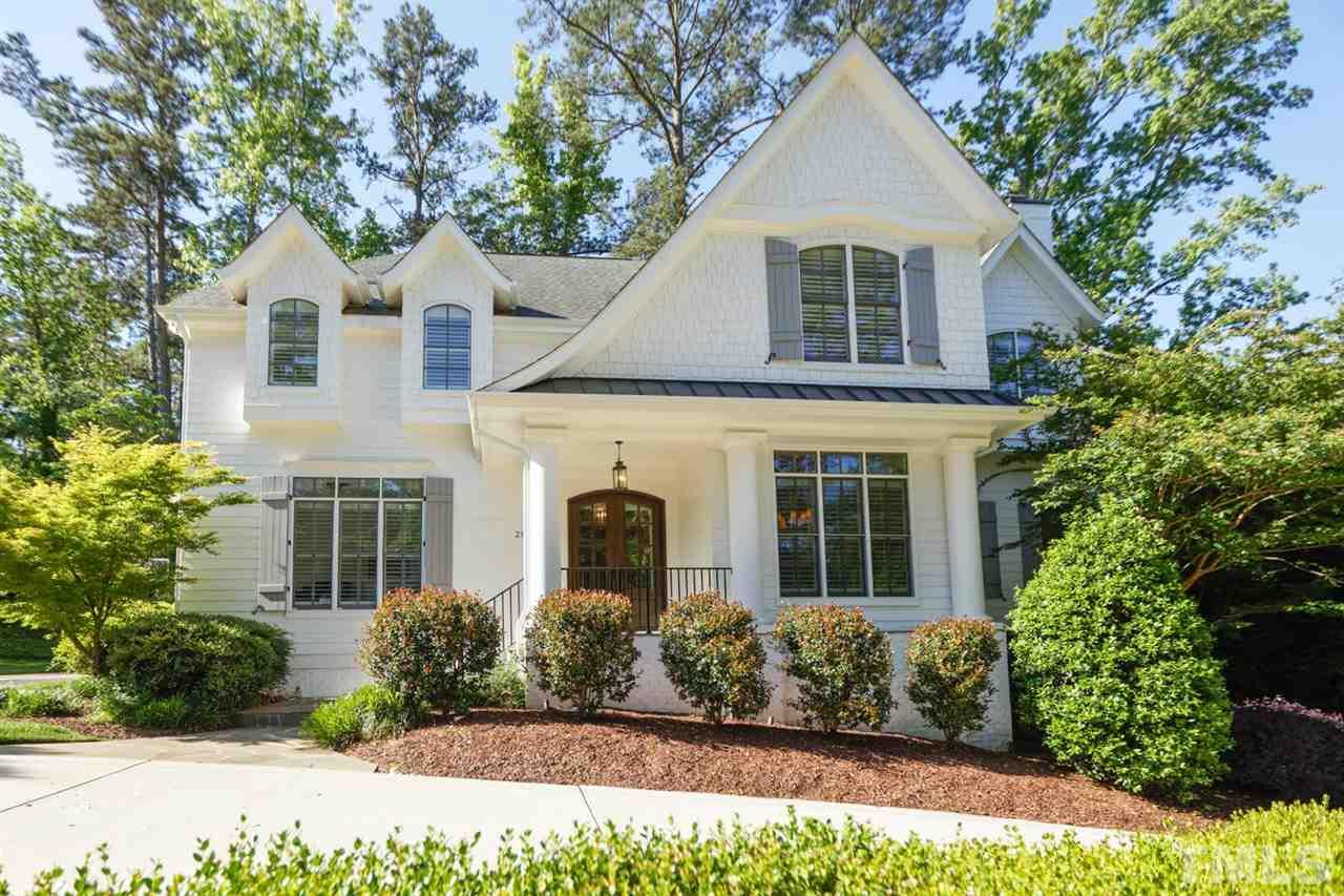 2827 Lewis Farm Road Raleigh, NC 27607 - Photo 1 of 30 Rare 2 Car, Side-Entry Garage with Circular Driveway and Huge Flat Driveway on the Side for Parking and Recreation!