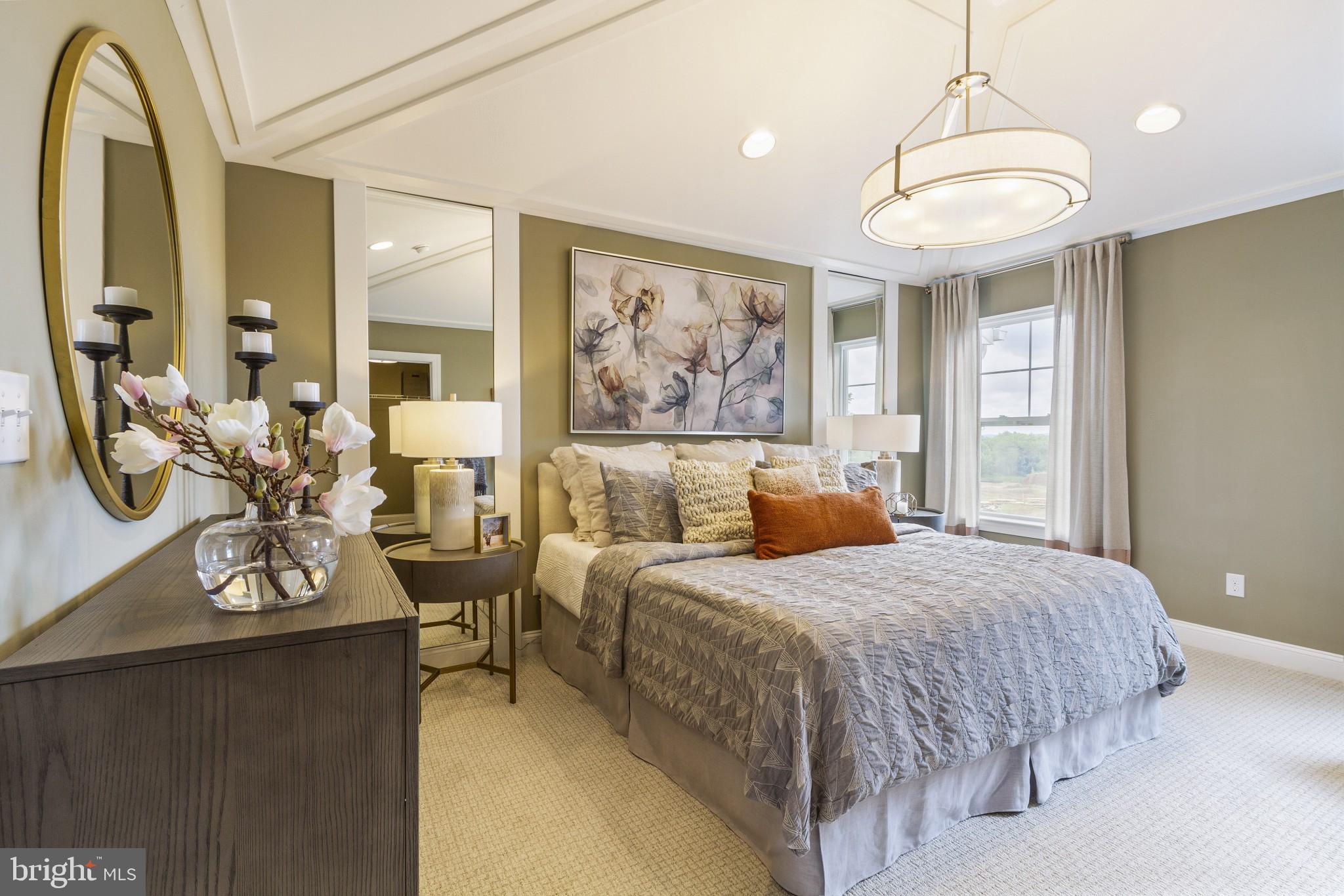 2 Jameson Way, Unit BASE Chalfont, PA 18914 - Photo 21 of 34 Primary Bedroom with Volume Ceiling