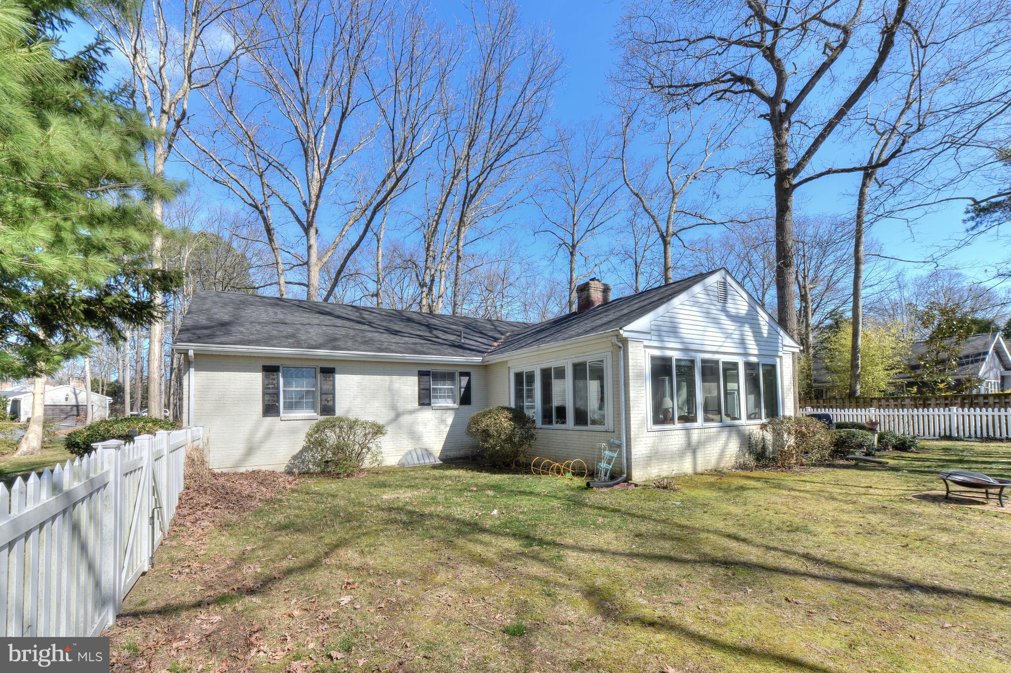 12 Kingsbridge Road Rehoboth Beach, DE 19971 - Photo 20 of 24 Back of Property w/ Vinyl Fencing