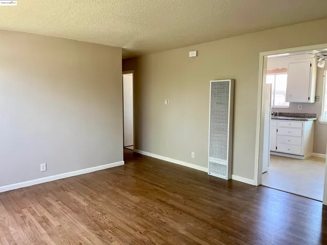 wooden floor in an empty room