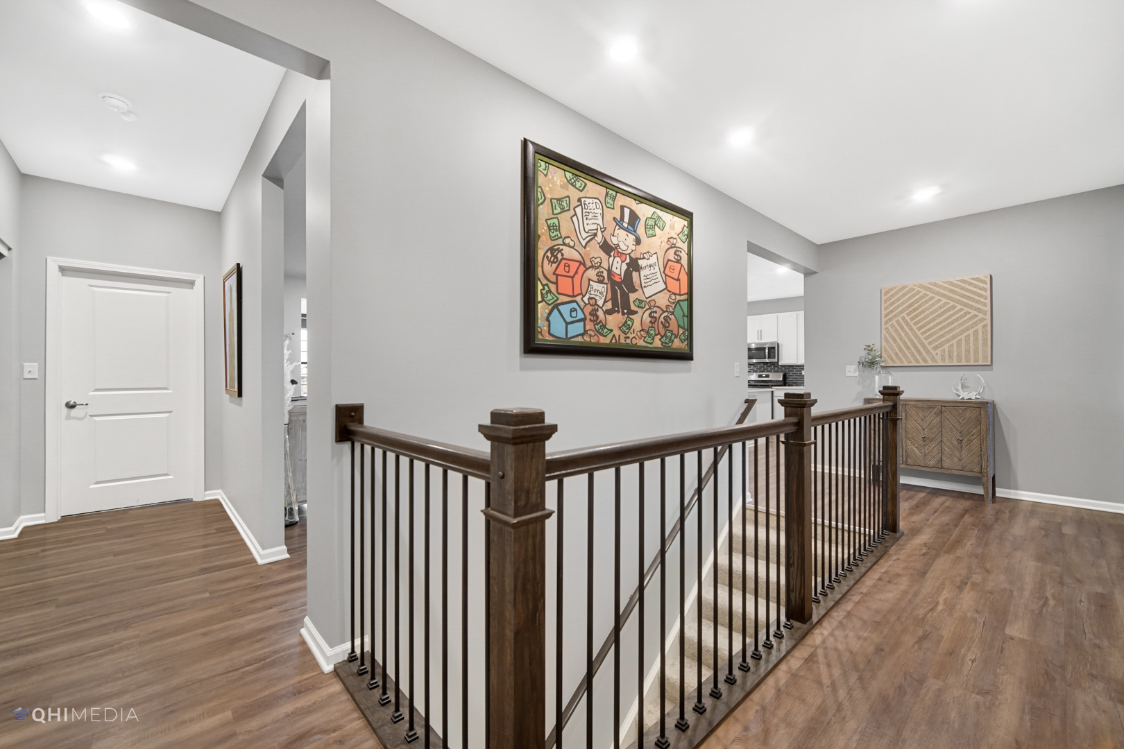 16017 Longcommon Lane Plainfield, IL 60586 - Photo 15 of 22 a view of hallway with wooden floor