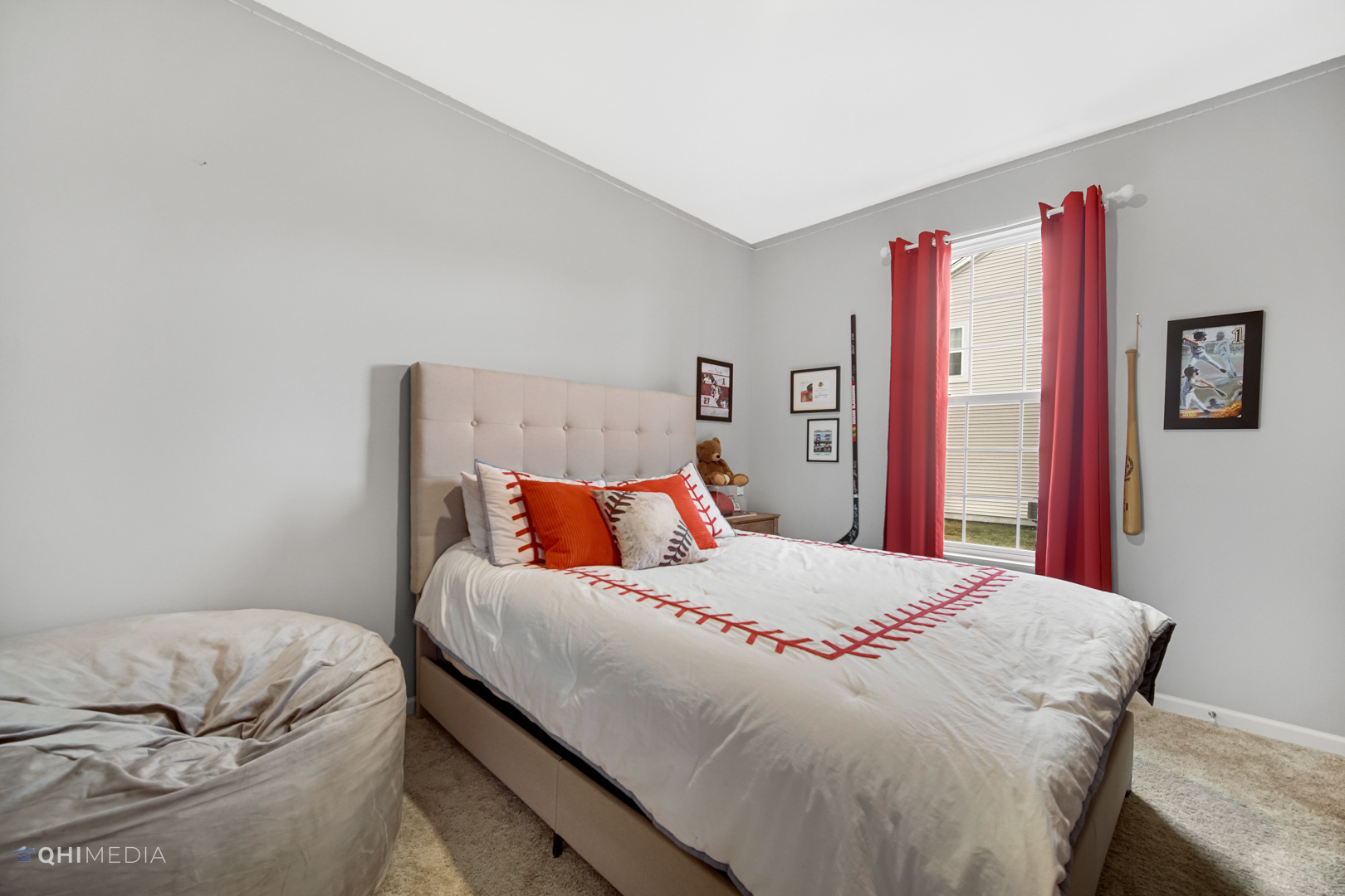 16017 Longcommon Lane Plainfield, IL 60586 - Photo 16 of 22 a bedroom with a bed and a couch