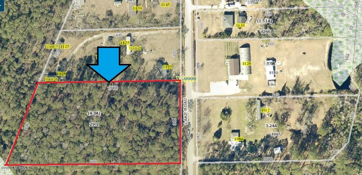 0 Lake Road Newport, NC 28570 - Photo 1 of 3 Overhead view from GIS
