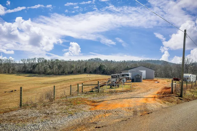 a view of a house with a patio